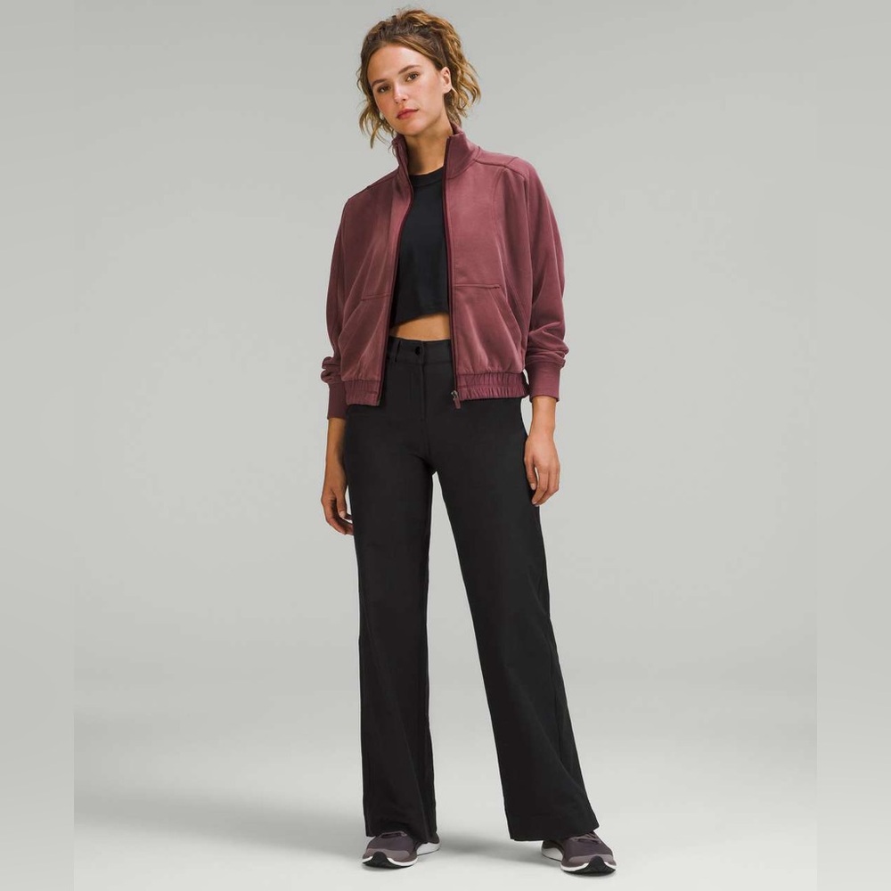 Lululemon • City Sleek 5 Pocket Wide-Leg High-Rise Pant *Light Utilitech Sz 29